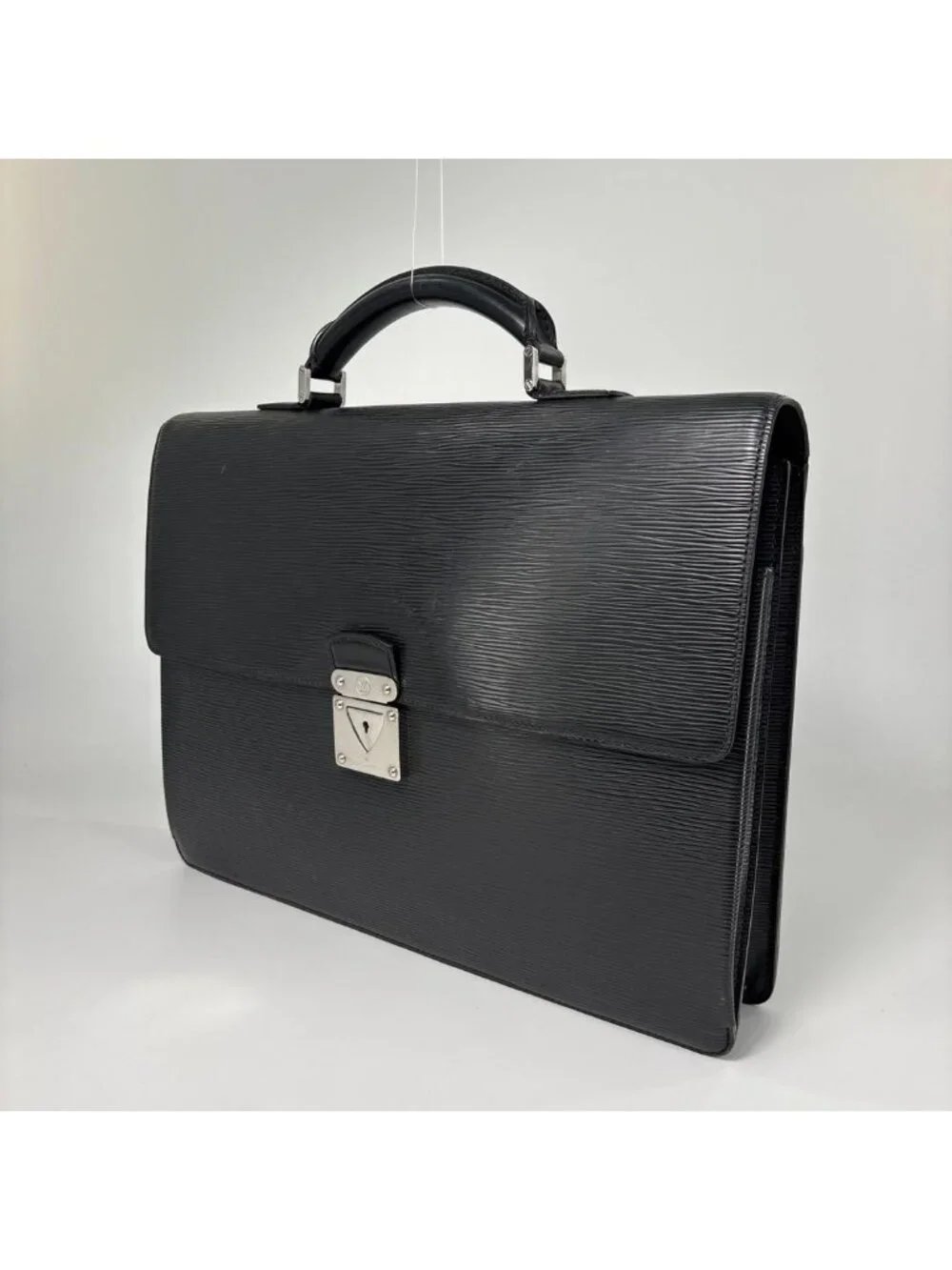 Louis Vuitton Super Epi Robusto 1 Black Leather Business Bag